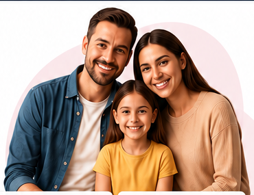 Família representando cuidado em saúde